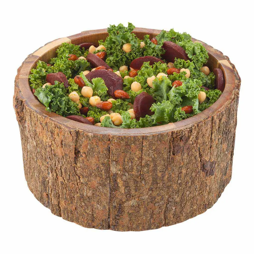 Rustic Centerpiece Acacia Serving Bowl