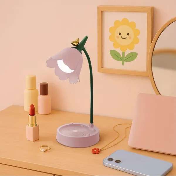 Bellflower Shape Desk Lamp