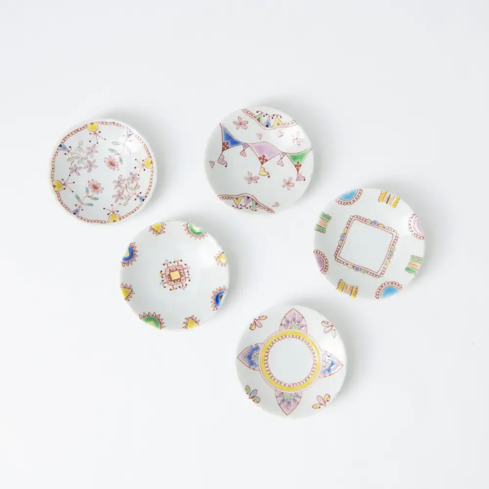Round Sauce Plate Set