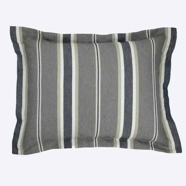 Striped Linen Duvet Set