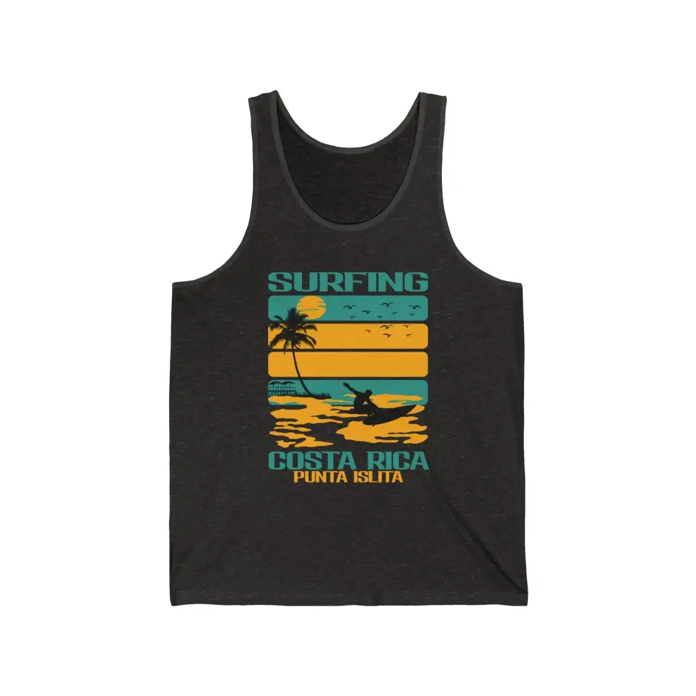 Sunset Surf Graphic Tank Top