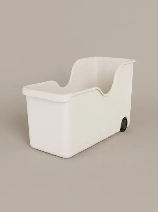 Storage Basket With Wheels