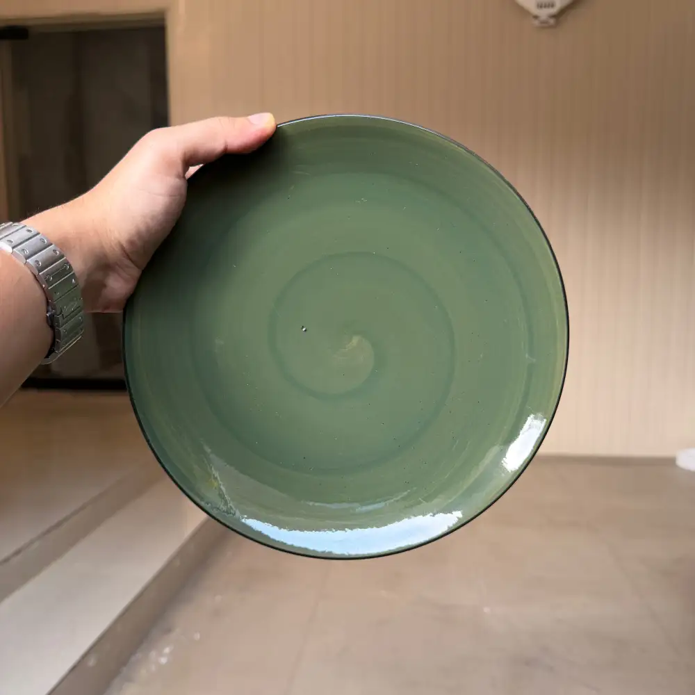 Everyday Home Rimless Ceramic Dining Plate