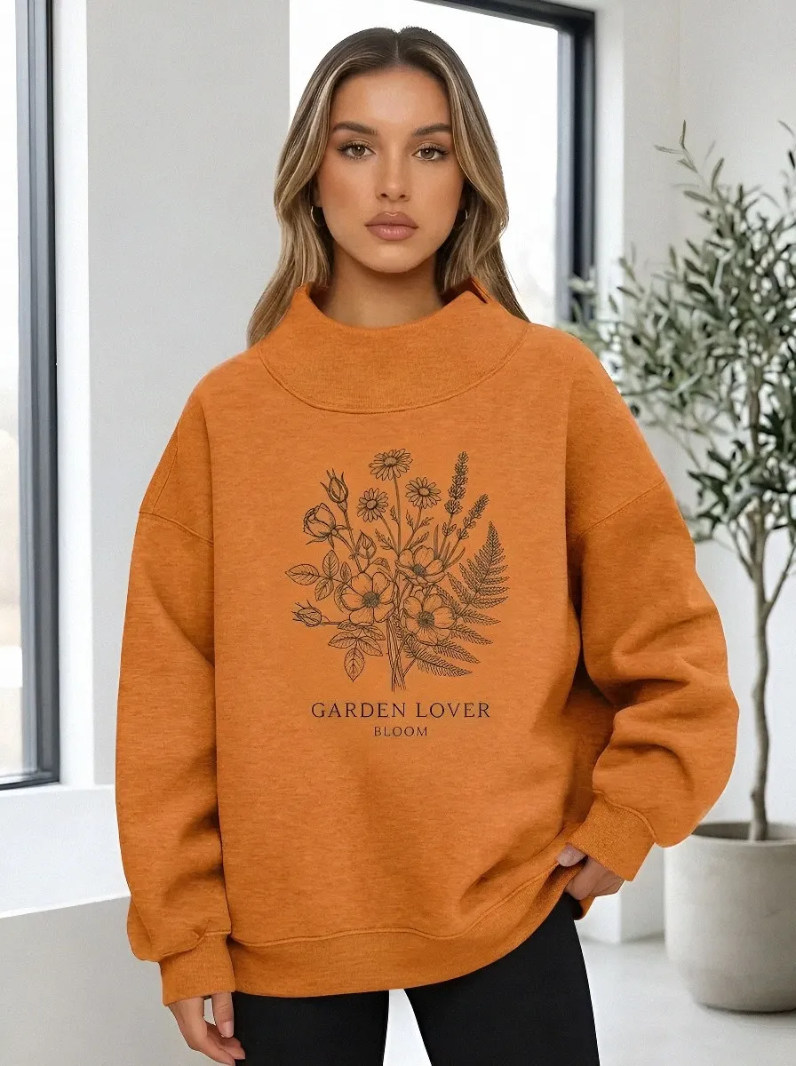 Garden Lover Floral Sweatshirt