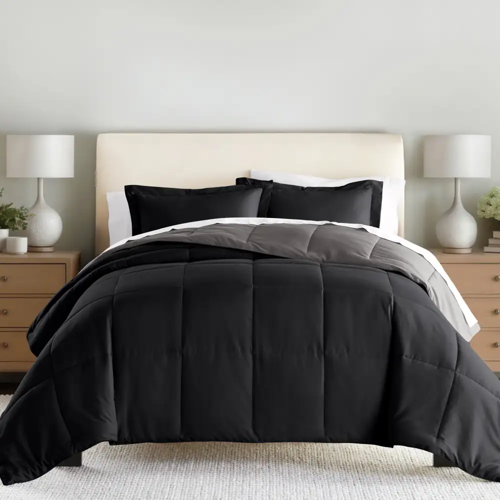 Reversible Down Alternative Comforter Set