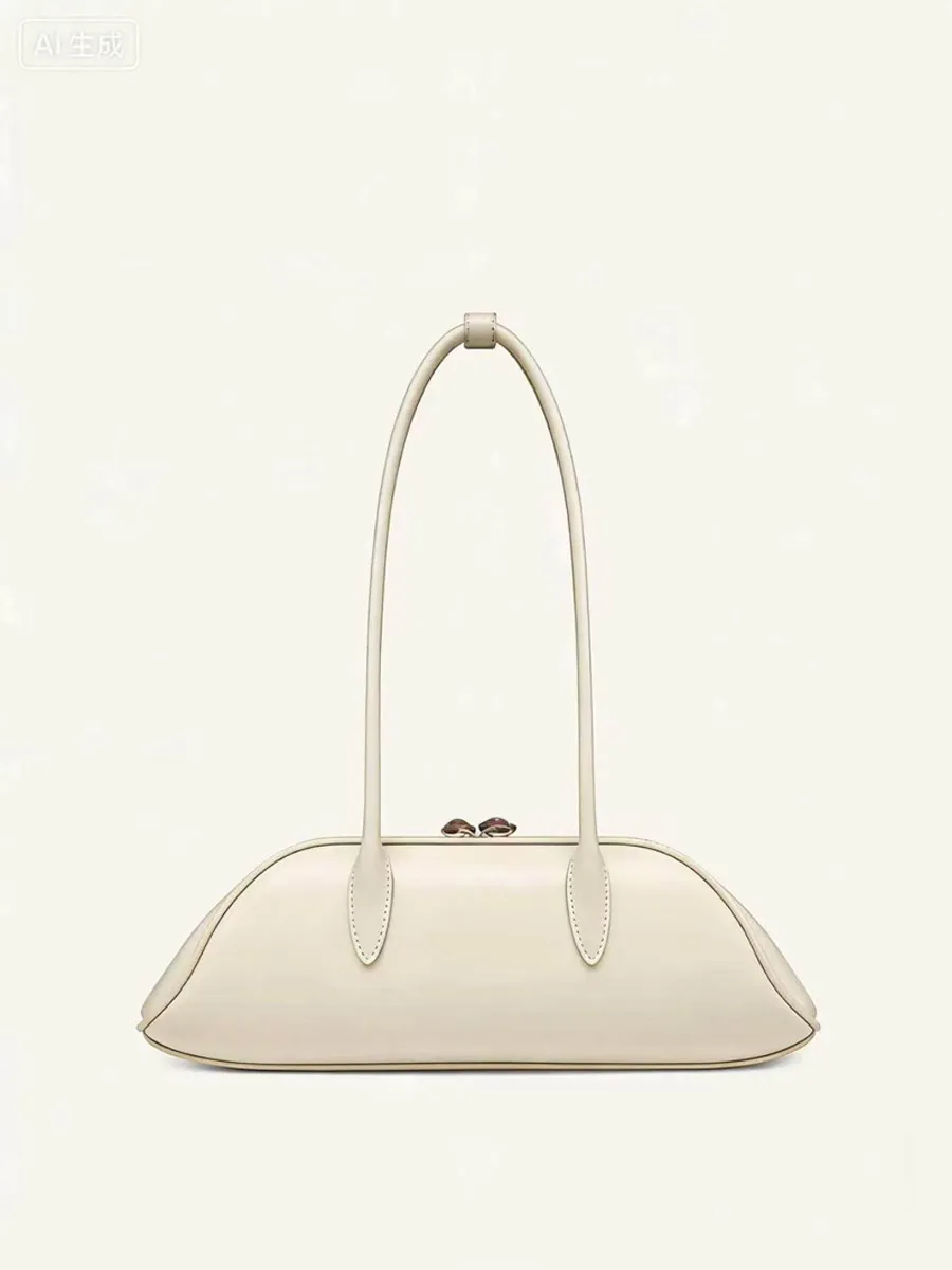 Liliana Bowling-Style Underarm Baguette Bag