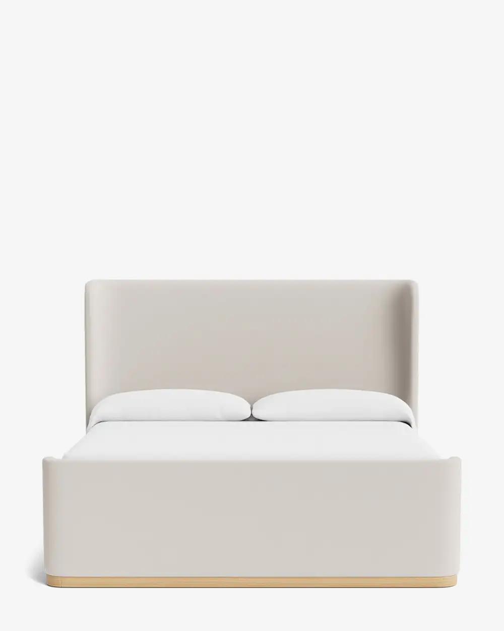 Upholstered Wood Bed