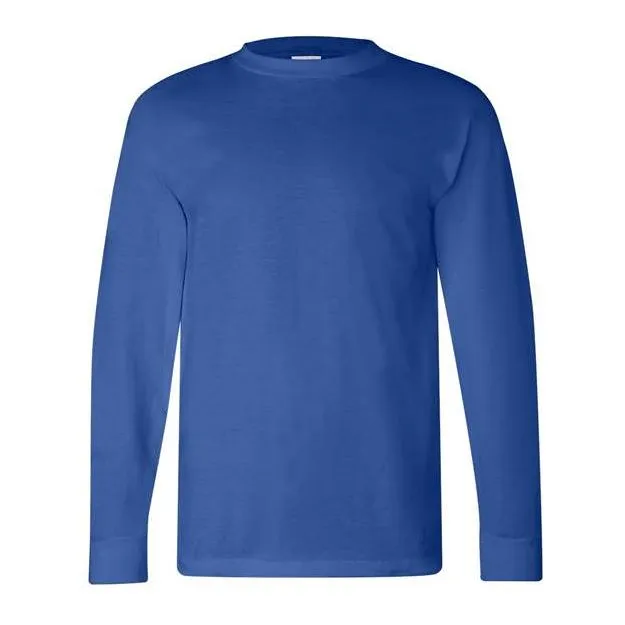 Unisex Comfort Long-Sleeve Tall Cotton-Blend T-Shirt