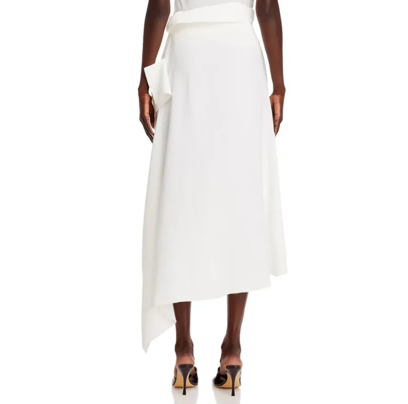 Button Closure Skirt