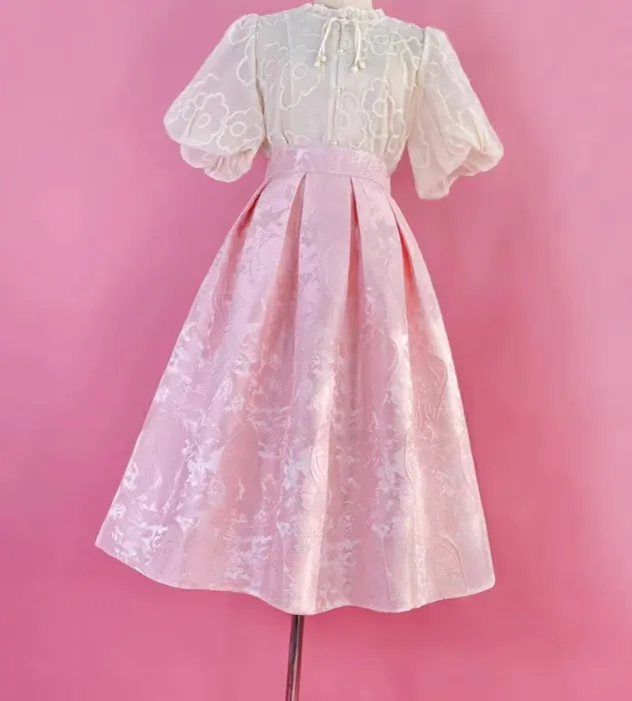Casual Street Everyday Casual Embroidered Skirt