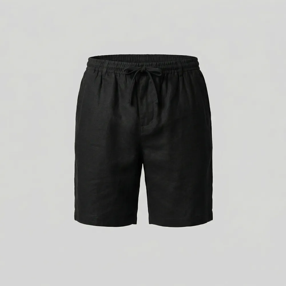 Workday Linen Shorts