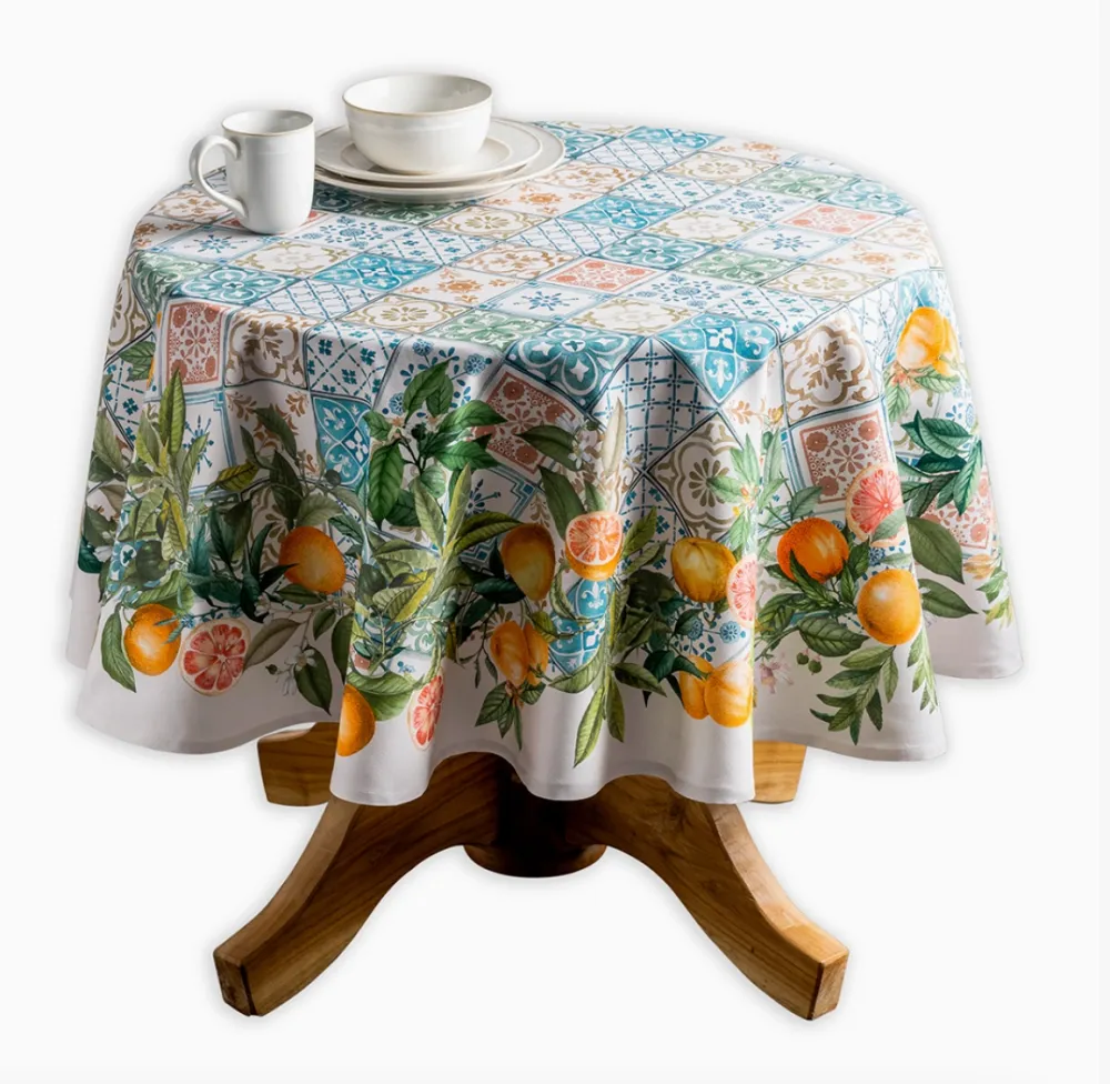 Agrume Cotton Tablecloth