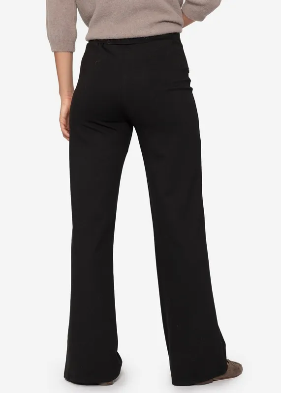 Black Button Everyday Pants