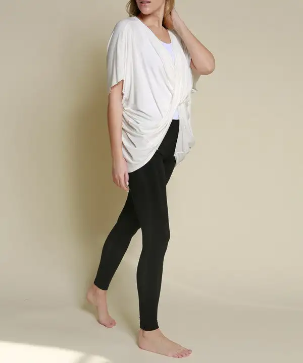 Bamboo One Size Wrap Top Cardigan