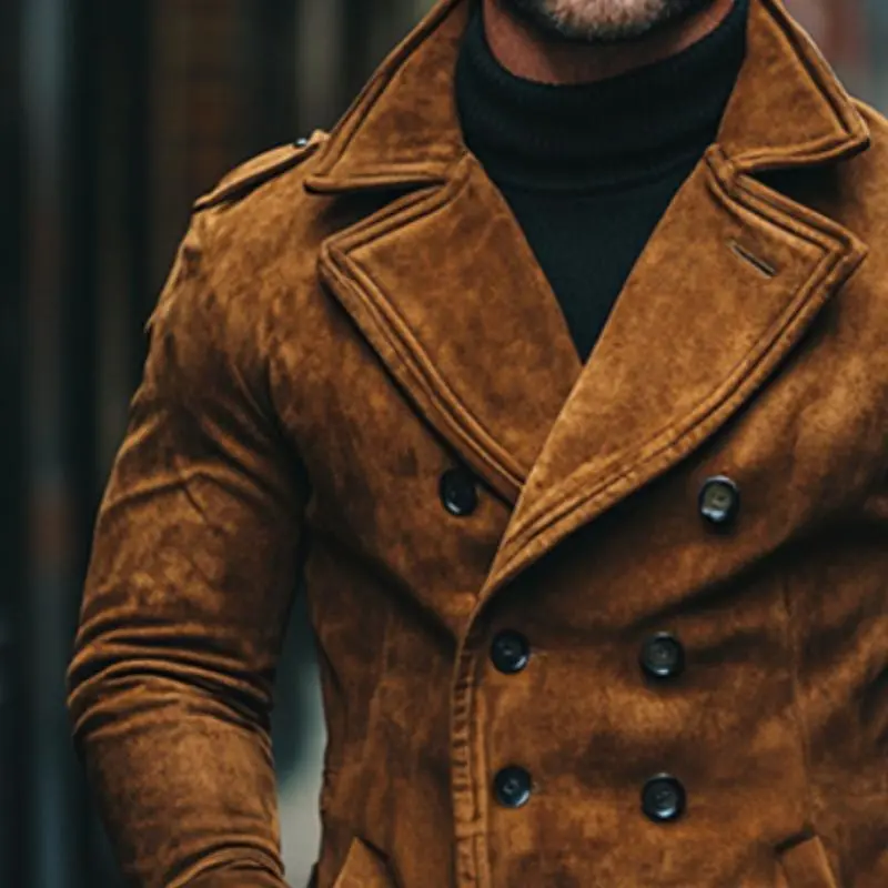 Suede Rugged Pocket Jacket