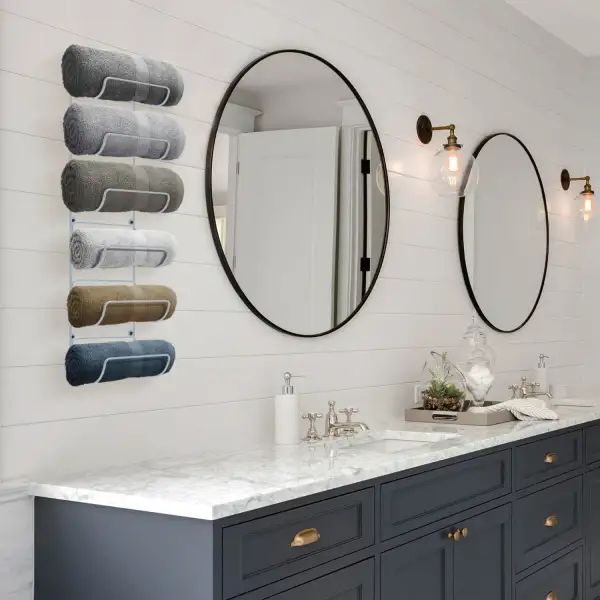 Wall Mount Towel Holder Tier