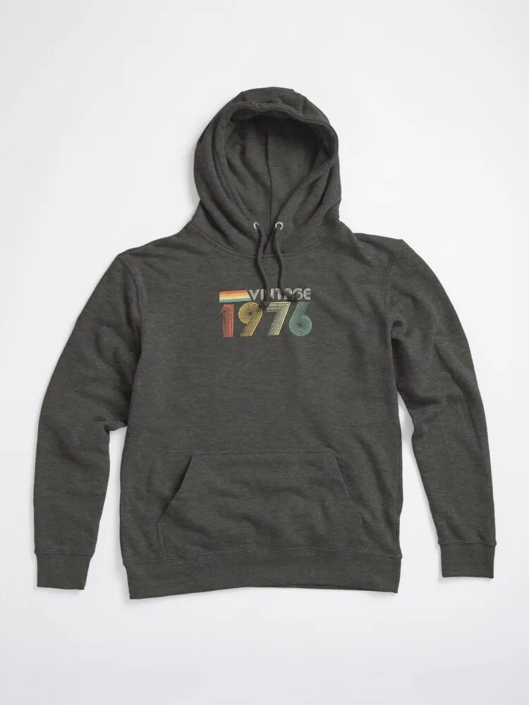 Retro Graphic Print Hoodie