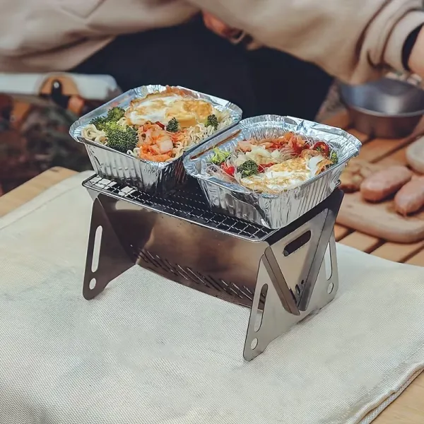 Portable Folding Grill Stand