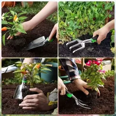 Stainless Steel 5-Piece Garden Tool Kit