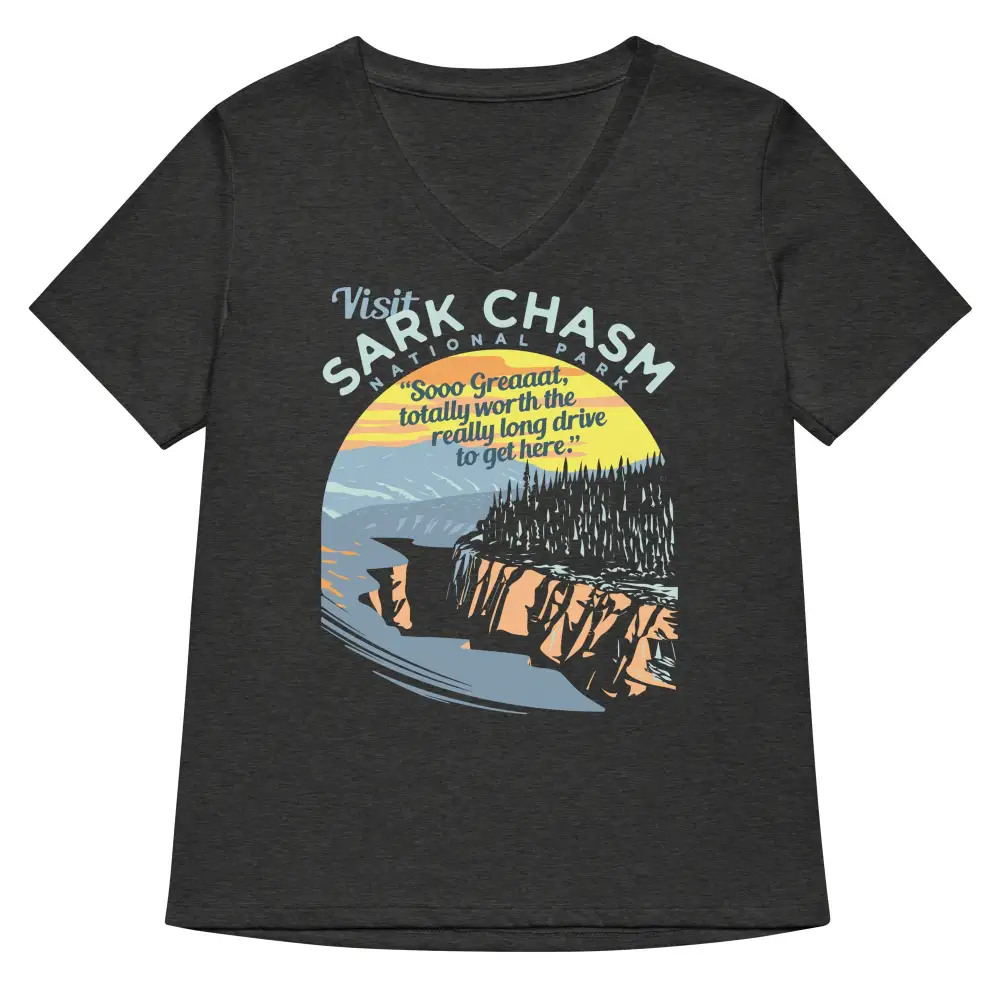 Rock Chasm V Neck Tee