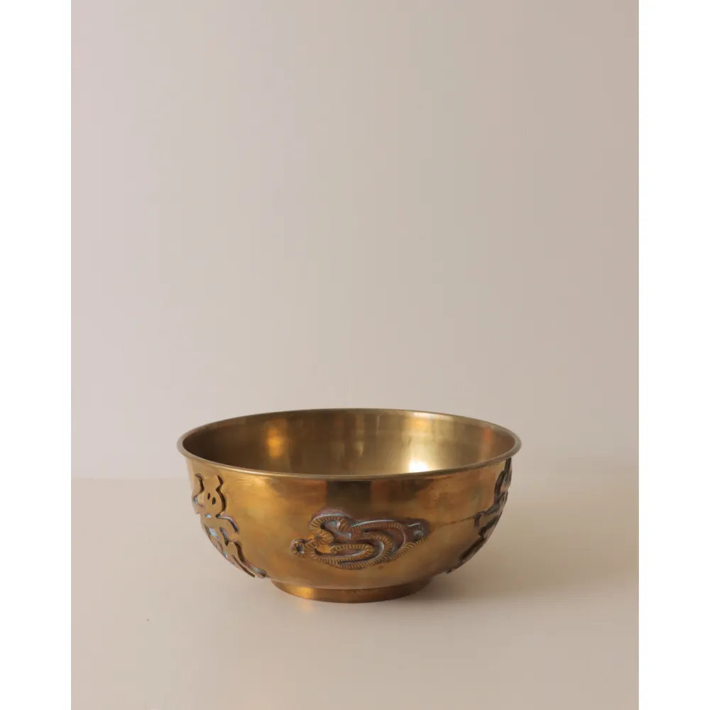 Brass Decorative Punch Bowl