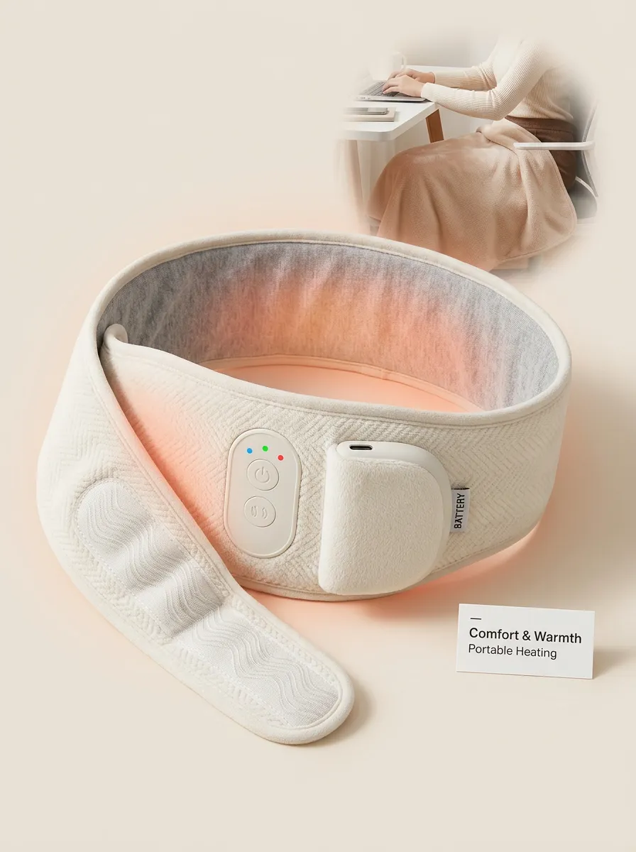 Portable Heated Waist Belt