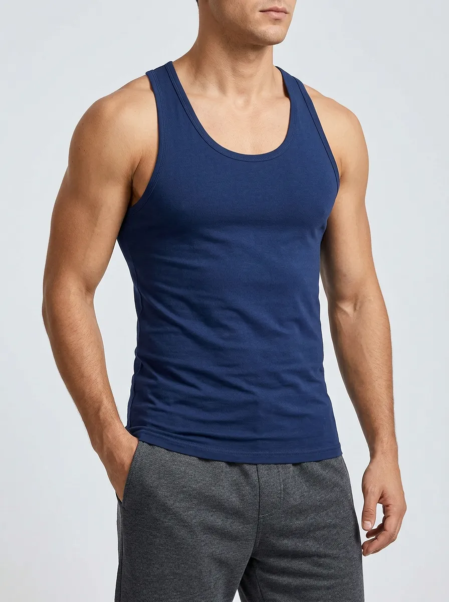 Daily Athletic Men's Fitted Tank Top