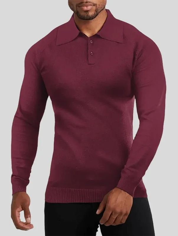Red Soft Knit Sweater