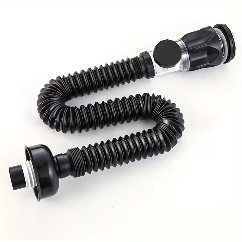 Anti-Clog Sink Drain Pipe with Hair Catcher