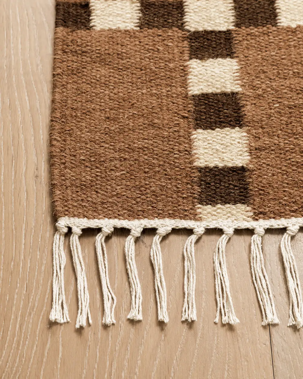 Geometric Handwoven Wool Area Rug