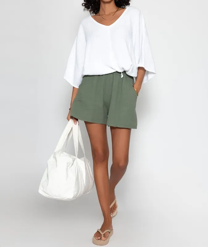 Khaki Everyday Shorts