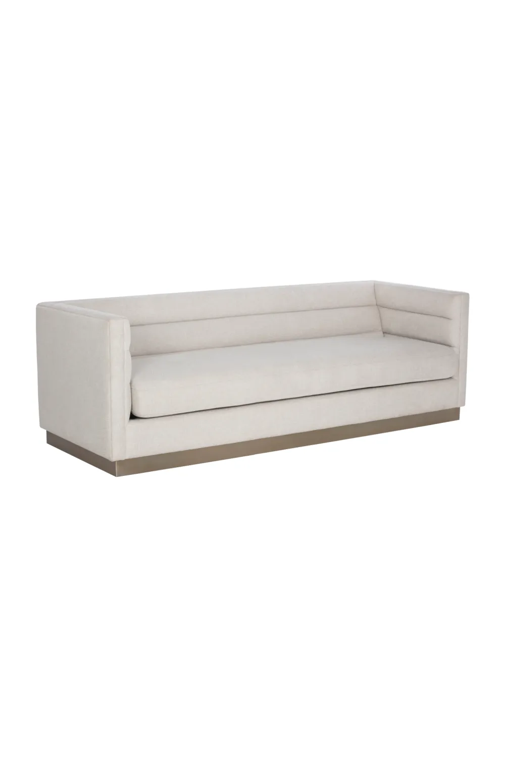 Sculptural Tufted Sofa
