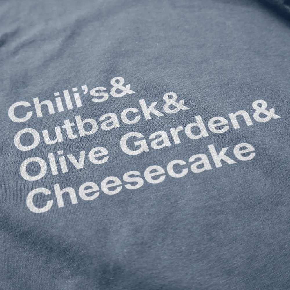 Restaurant Graphic Pigment Hoodie