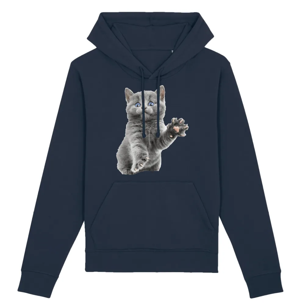 Kitten Graphic Pullover Hoodie