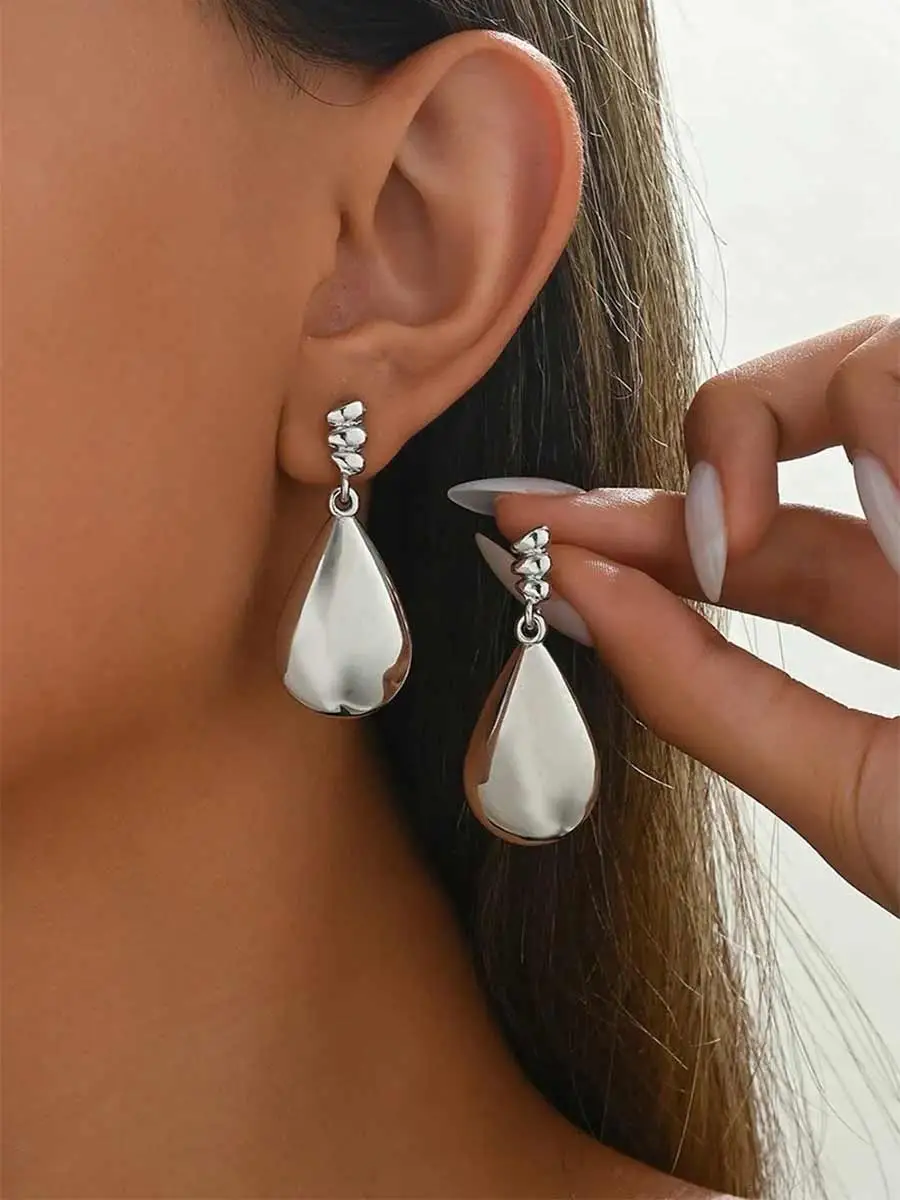 Solange Tear Shape Drop Earrings