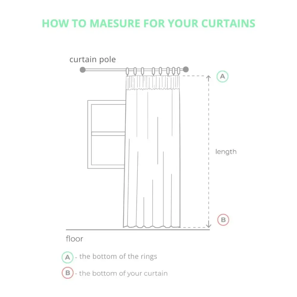 Double Pleat Blackout Linen Curtain