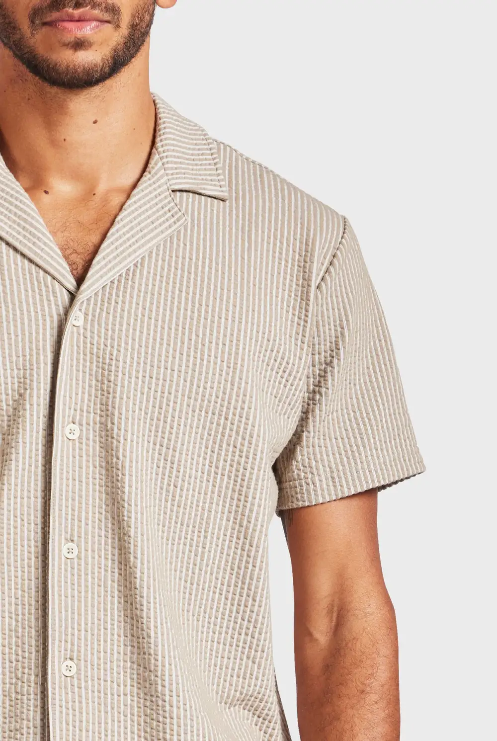 Casual Resort Short Sleeve Shirt-Seasponge