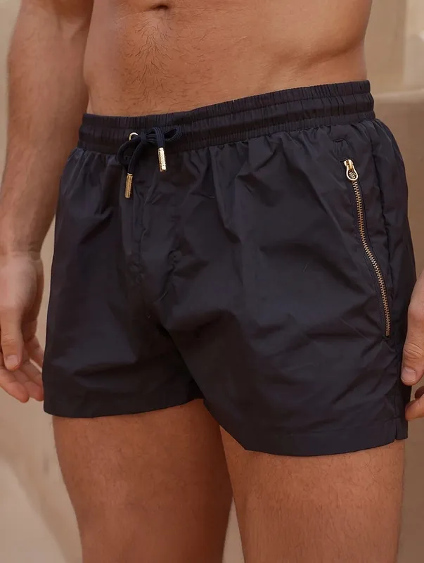 Black Swim Swim Shorts
