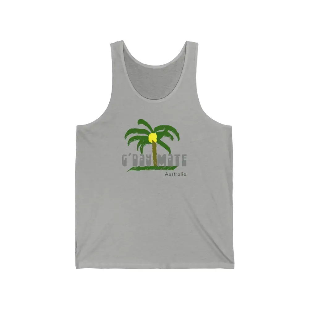 Palm Tree Travel Graphic Tank Top