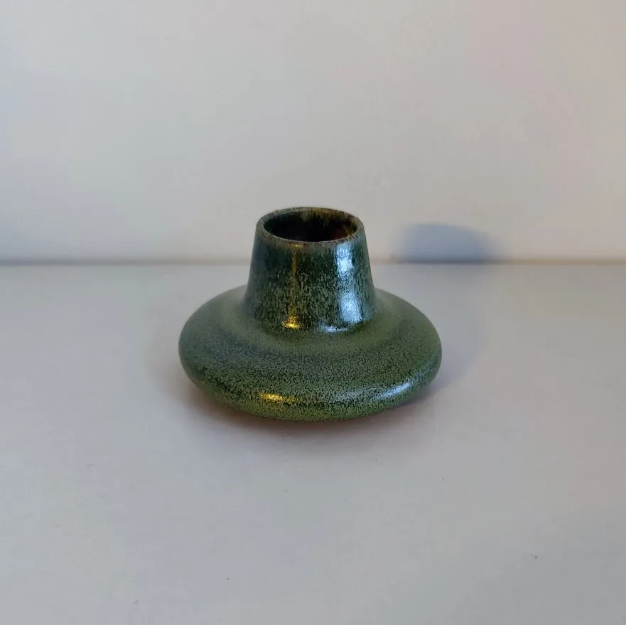 Stoneware Taper Candle Holder