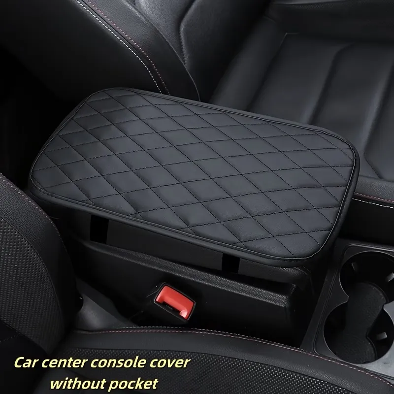 Quilted Leather Armrest Cover