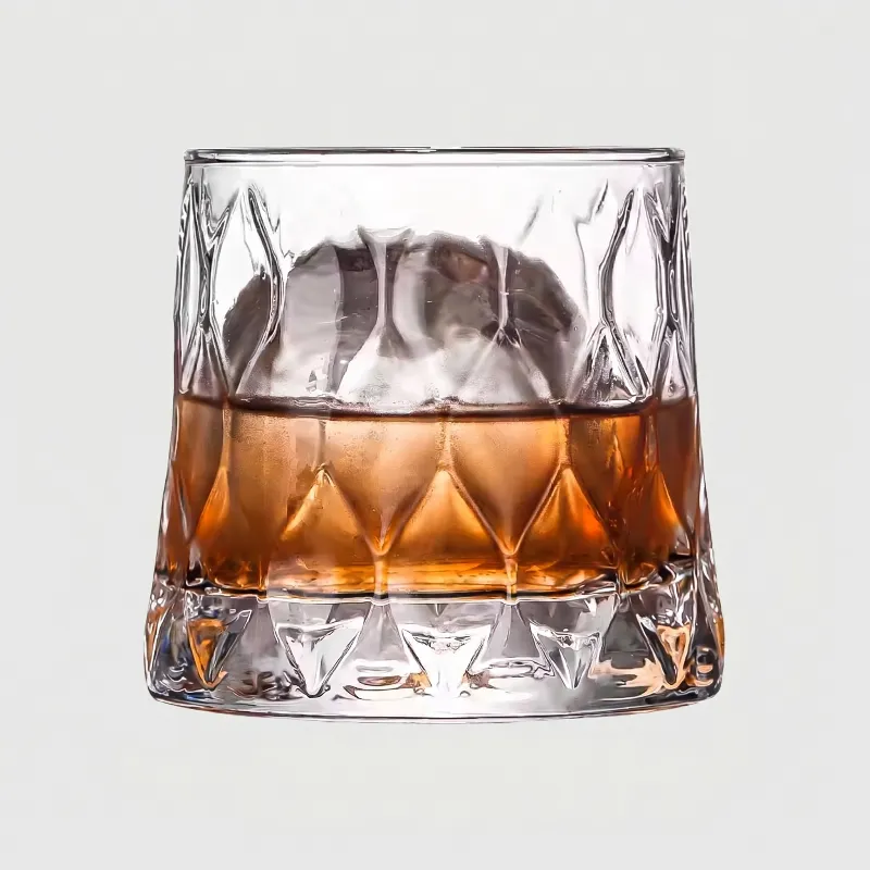 Crystal Double Old-fashioned Glasses