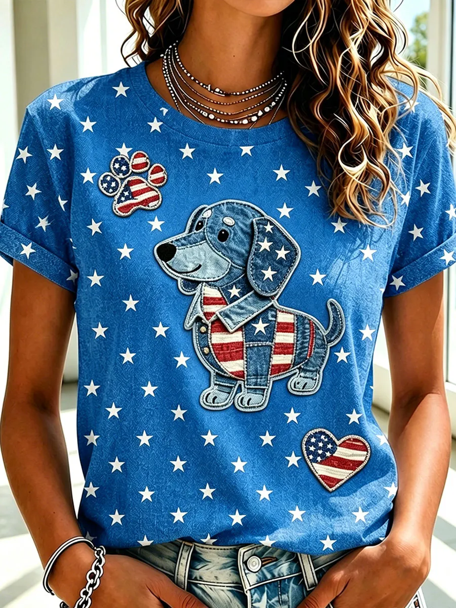 Women's American Dog T-Shirt