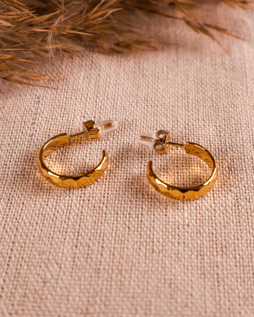 Polished Layer Drop Earrings