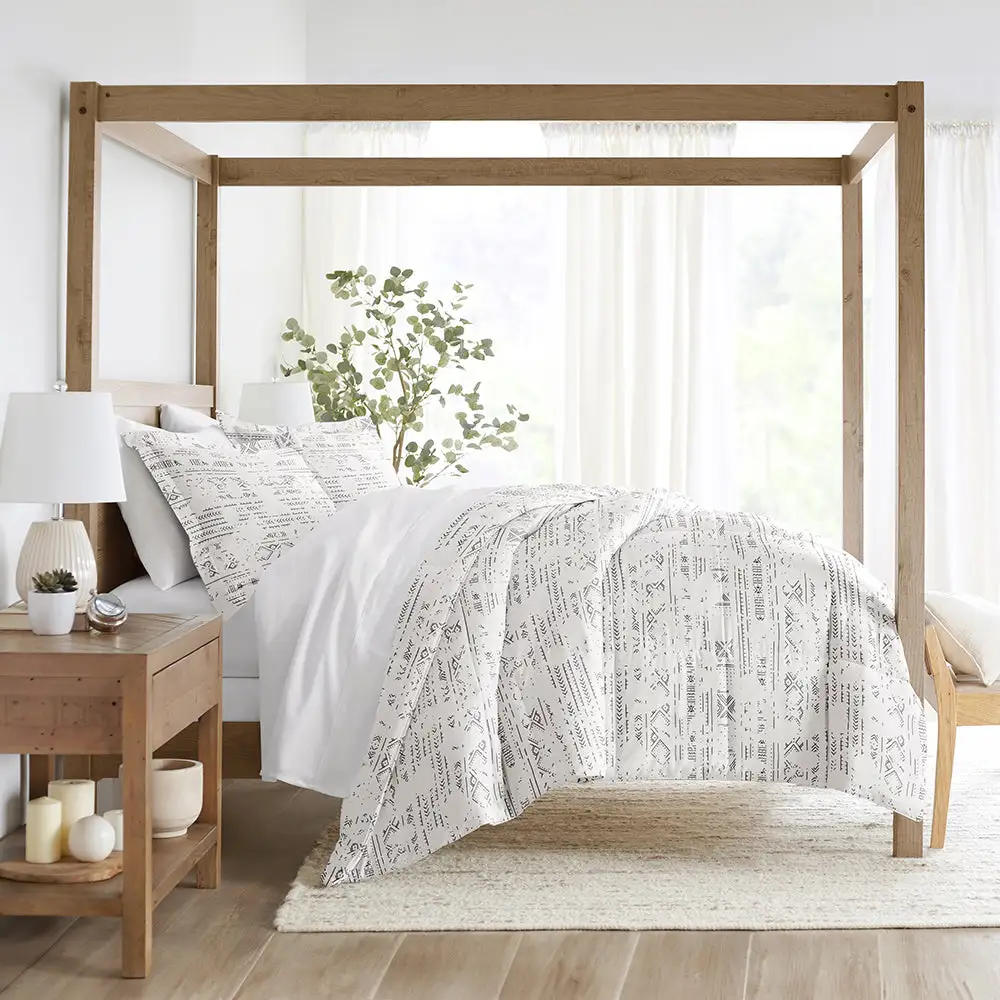 Distressed Field Down Alternative Comforter Set