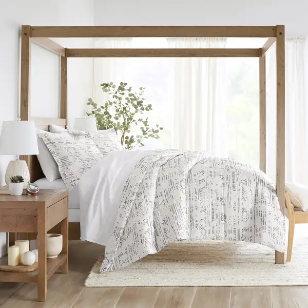 Distressed Field Down Alternative Comforter Set