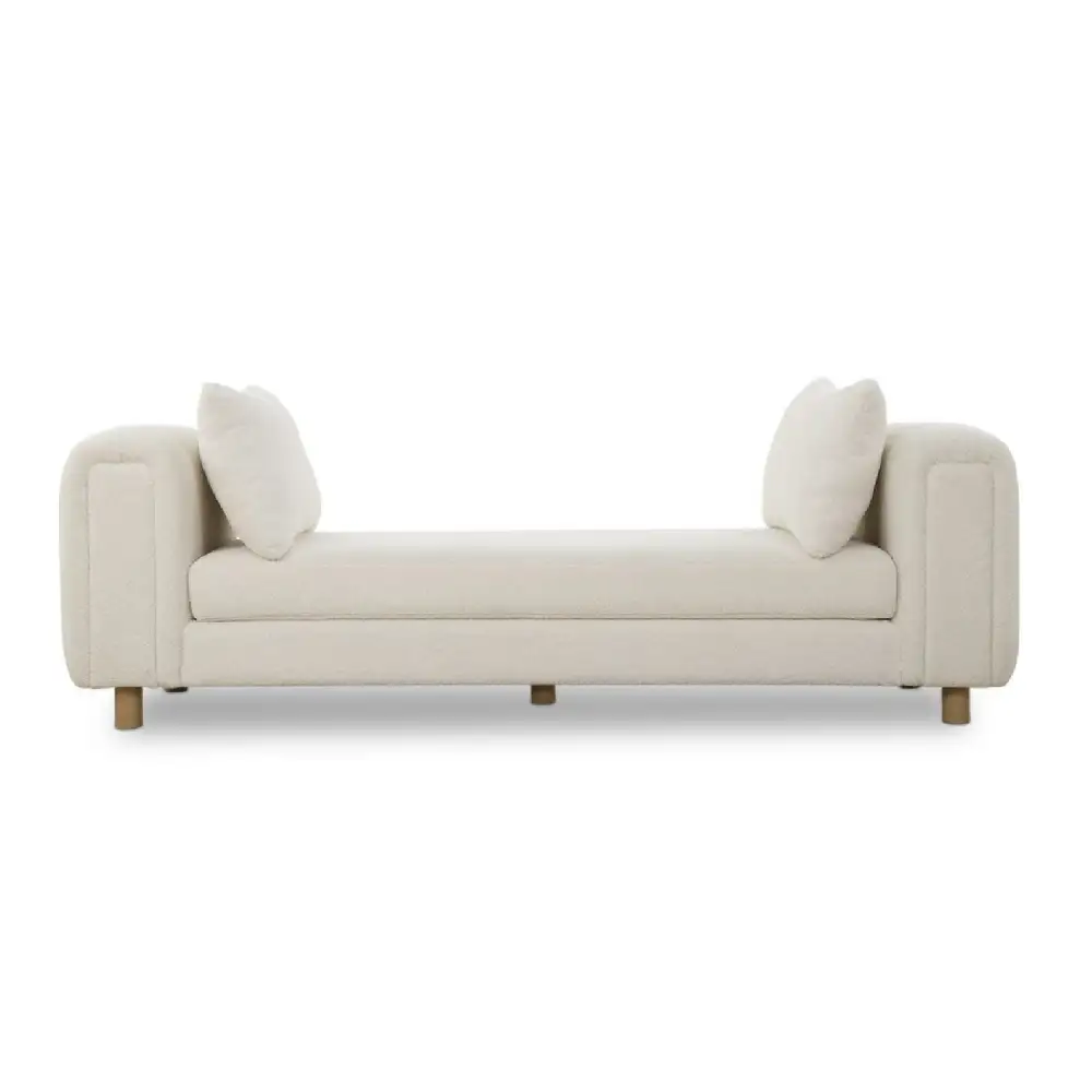 Oversized Sheepskin Accent Bench