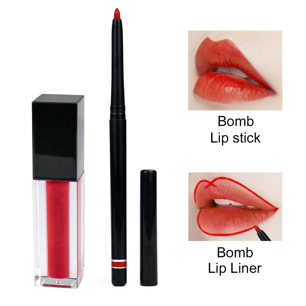 Creamy Matte Lip Liner Pencil Set
