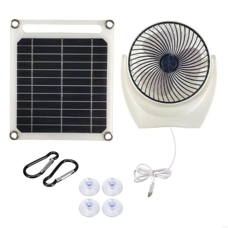 Low-Power Solar Exhaust Fan