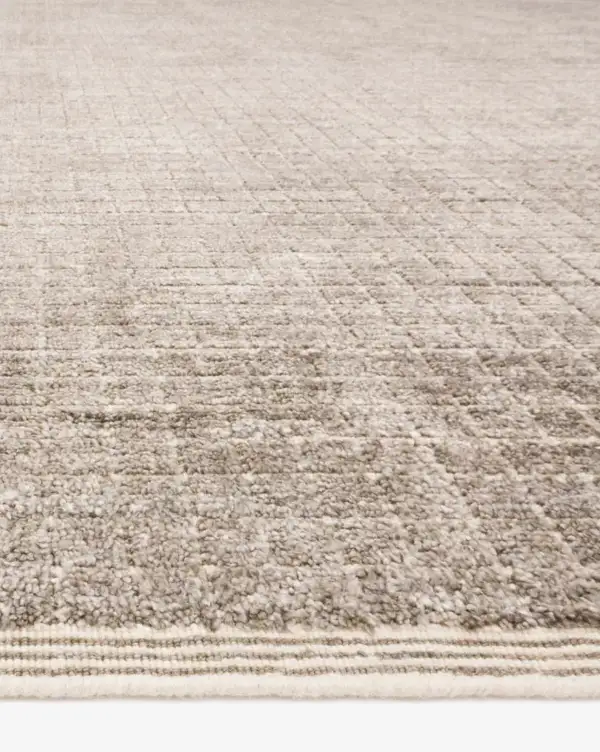 Durable-Weave Hand-Loomed Wool Area Rug